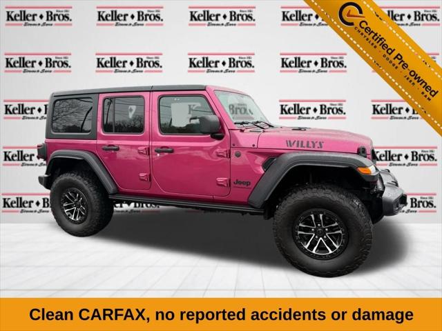 2024 Jeep Wrangler 4-Door Willys 4x4