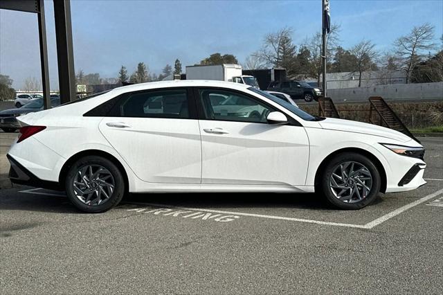 2026 Hyundai Elantra Hybrid Blue