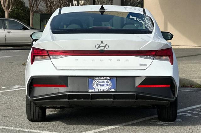 2026 Hyundai Elantra Hybrid Blue