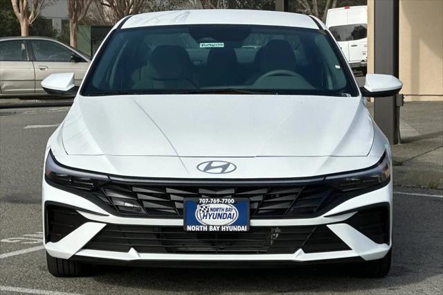 2026 Hyundai Elantra Hybrid Blue