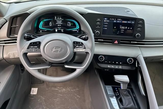 2026 Hyundai Elantra Hybrid Blue