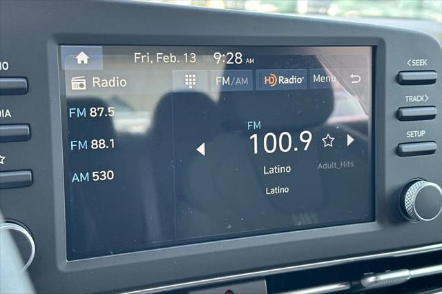 2026 Hyundai Elantra Hybrid Blue