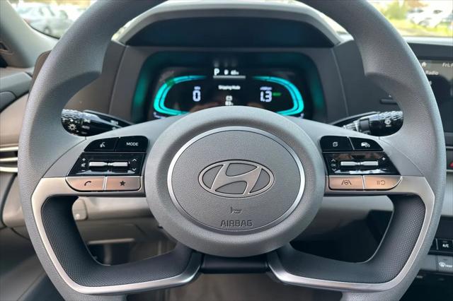 2026 Hyundai Elantra Hybrid Blue