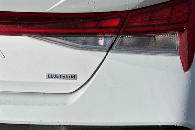 2026 Hyundai Elantra Hybrid Blue