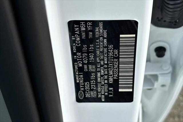 2026 Hyundai Elantra Hybrid Blue