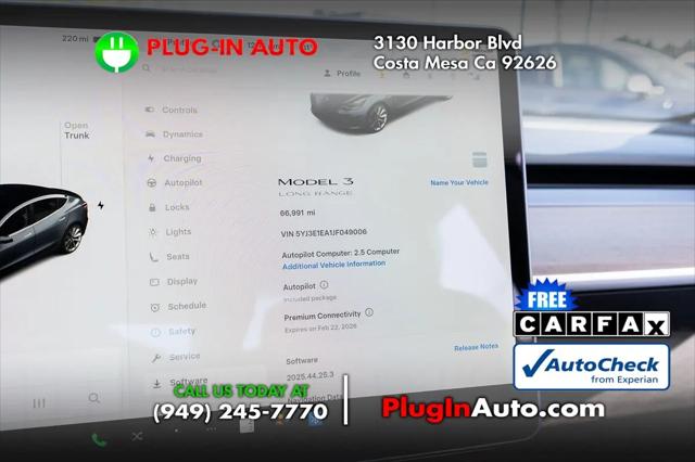 2018 Tesla Model 3 Long Range