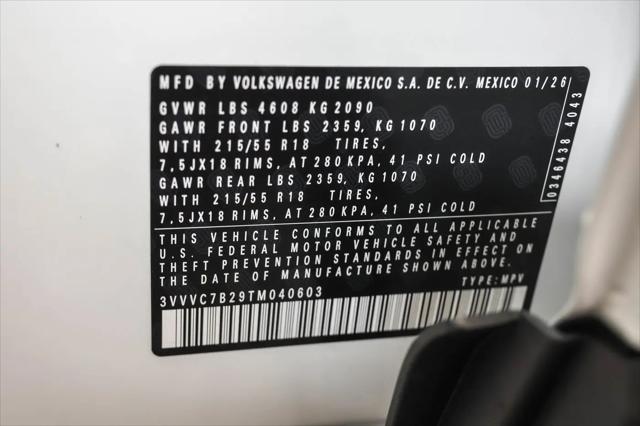 2026 Volkswagen Taos SE