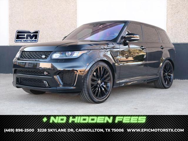 2017 Land Rover Range Rover Sport 5.0L V8 Supercharged SVR for sale in Carrollton, TX