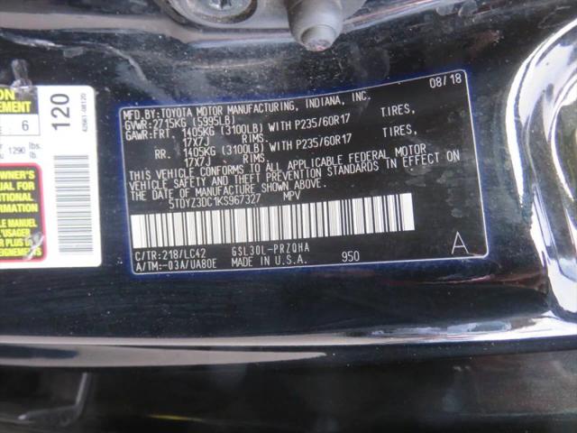 2019 Toyota Sienna XLE 8 Passenger