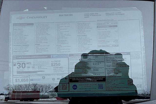 2026 Chevrolet Trax FWD 2RS