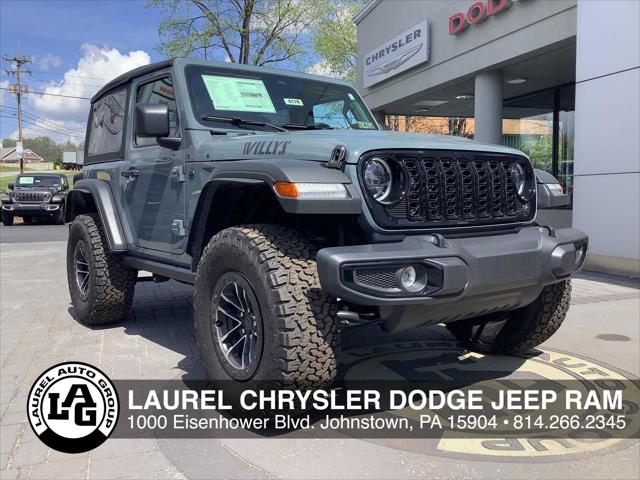 2026 Jeep Wrangler 2-Door Willys 4x4 for sale in Johnstown, PA