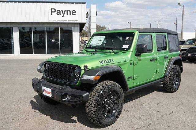 2026 Jeep Wrangler 4-Door Willys 4x4 for sale in Alice, TX