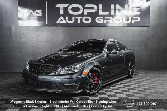 2013 Mercedes-Benz C 63 AMG C 63 AMG Coupe 2D for sale in Kent, WA