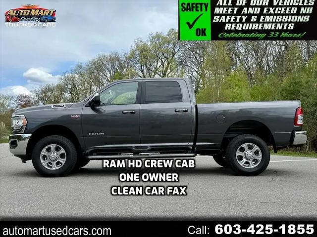 2019 Ram 2500 Big Horn Crew Cab 4x4 6'4" Box for sale in Derry, NH