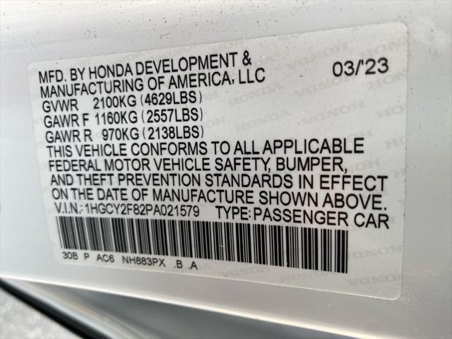 2023 Honda Accord Hybrid Touring