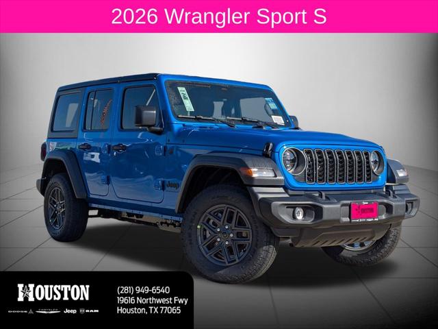 2026 Jeep Wrangler 4-Door Sport S 4x4 for sale in Houston , TX
