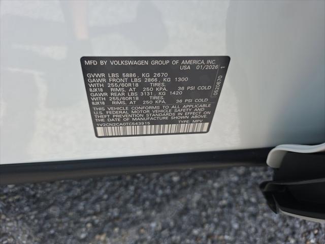 2026 Volkswagen Atlas Peak Edition