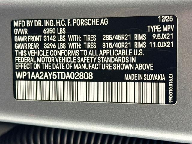 2026 Porsche Cayenne Unknown