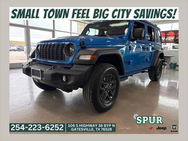2026 Jeep Wrangler 4-Door Sport S 4x4 for sale in Gatesville, TX
