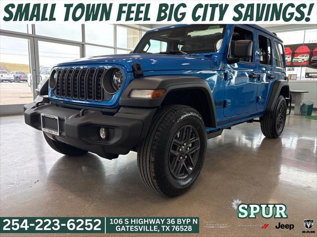 2026 Jeep Wrangler 4-Door Sport S 4x4 for sale in Gatesville, TX