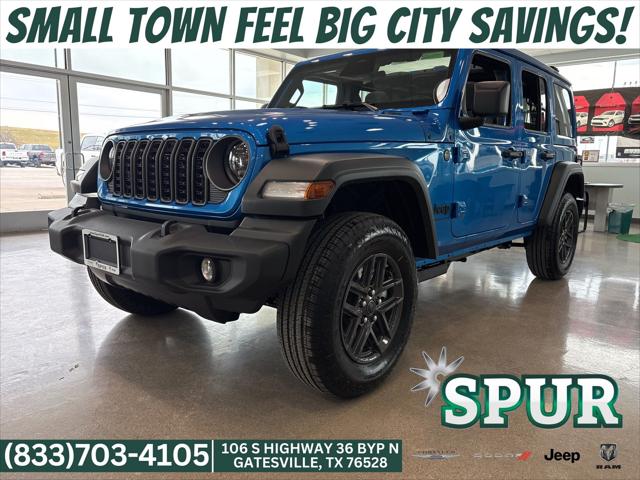 2026 Jeep Wrangler 4-Door Sport S 4x4 for sale in Gatesville, TX