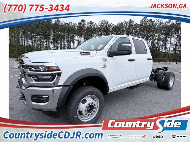 2026 RAM Ram 5500 Chassis Cab RAM 5500 TRADESMAN CHASSIS CREW CAB 4X4 60 CA