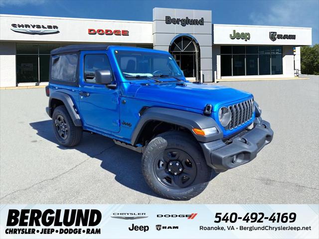 2026 Jeep Wrangler WRANGLER 2-DOOR SPORT 2026 Jeep Wrangler WRANGLER 2-DOOR SPORT
