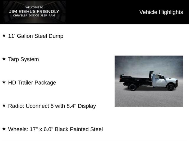 2026 RAM Ram 3500 Chassis Cab RAM 3500 TRADESMAN CHASSIS REGULAR CAB 4X4 84 CA