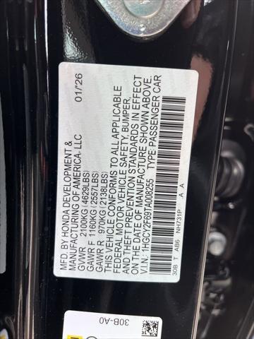 2026 Honda Accord Sedan EX-L