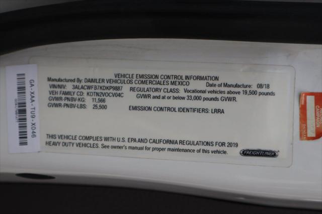2019 Freightliner M2 Unknown