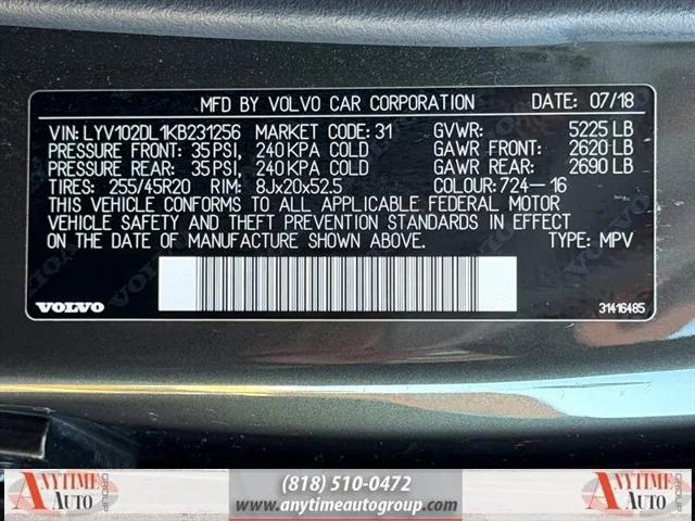 2019 Volvo XC60 T5 Inscription