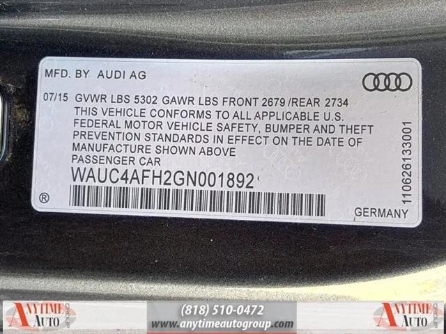 2016 Audi S5 3.0T Premium Plus