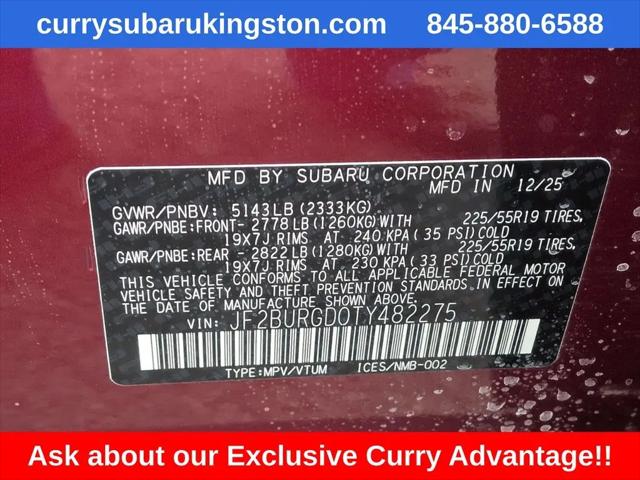 2026 Subaru Outback Limited XT