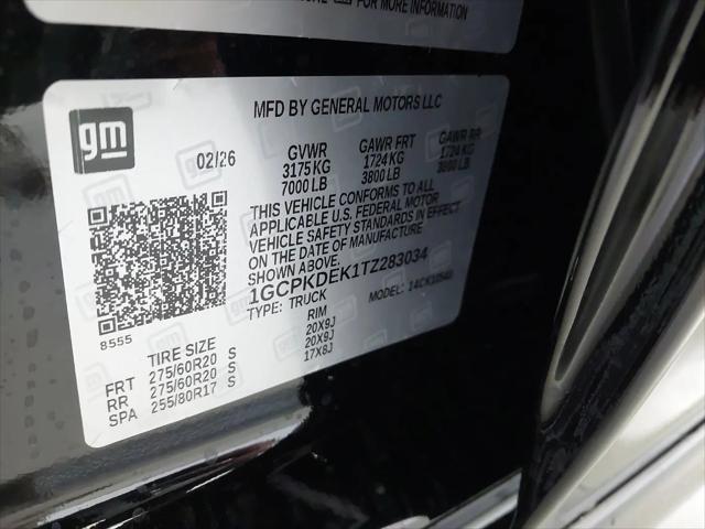 2026 Chevrolet Silverado 1500 4WD Crew Cab Standard Bed LT