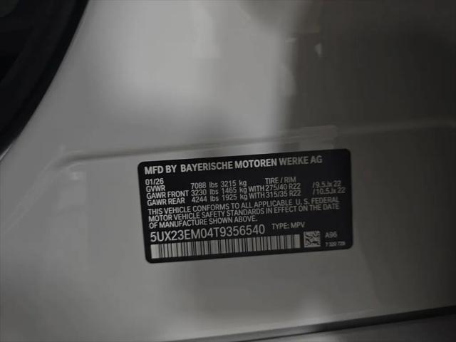 2026 BMW X7 xDrive40i