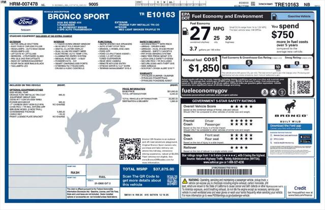 2026 Ford Bronco Sport Big Bend