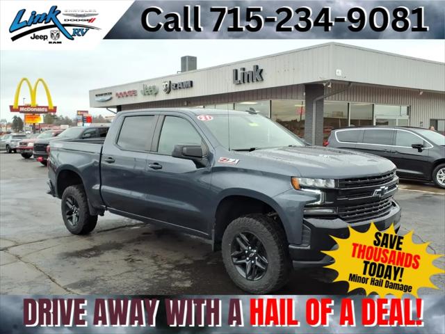 2021 Chevrolet Silverado 1500 4WD Crew Cab Short Bed LT Trail Boss for sale in Rice Lake, WI