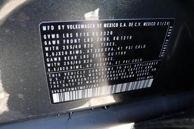 2026 Volkswagen Tiguan SE R-Line Black