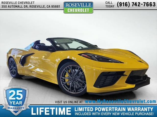 2026 Chevrolet Corvette Stingray Convertible, 3LT, RWD for sale in Roseville, CA