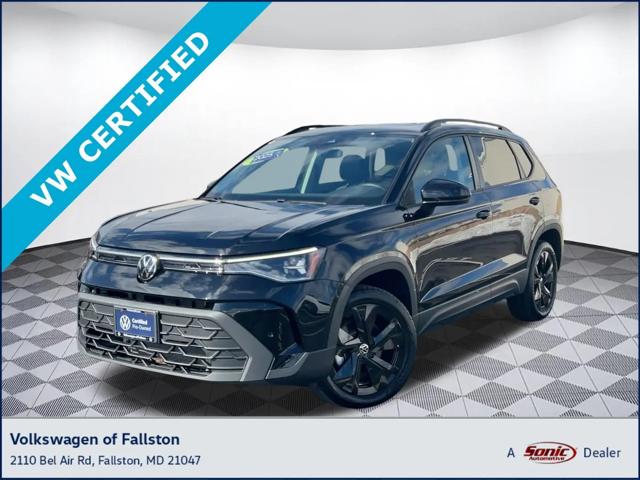 2025 Volkswagen Taos 1.5T SE Black for sale in Fallston, MD