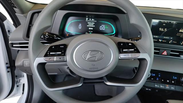 2026 Hyundai Elantra Hybrid Blue