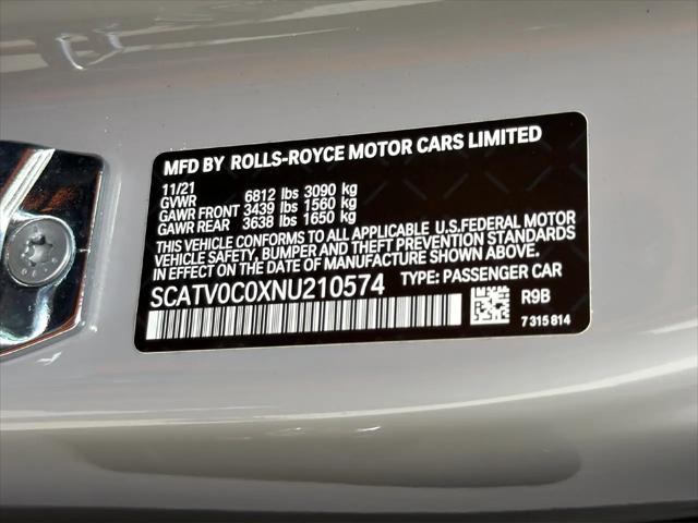 2022 Rolls-Royce Ghost Standard