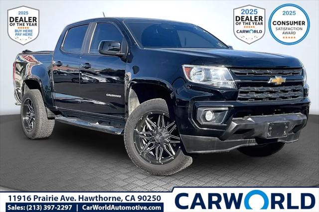 2021 Chevrolet Colorado 2WD Crew Cab Short Box LT for sale in Hawthorne, CA