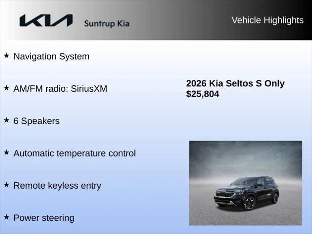 2026 Kia Seltos S