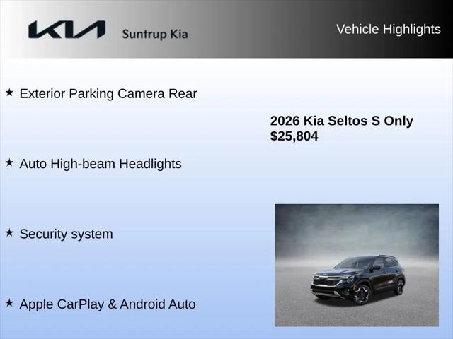 2026 Kia Seltos S