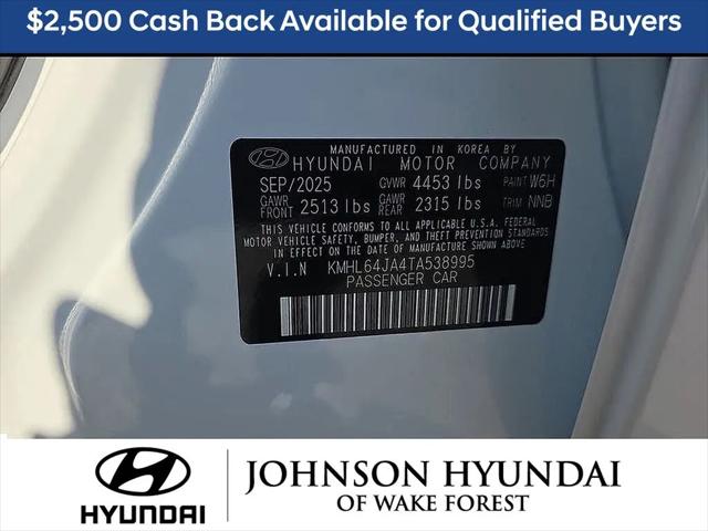 2026 Hyundai Sonata SEL Sport