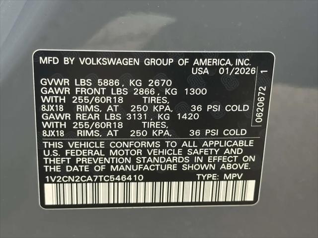 2026 Volkswagen Atlas Peak Edition