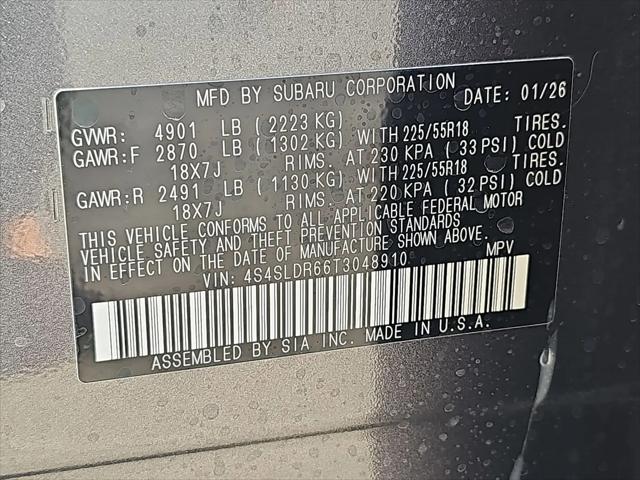 2026 Subaru Forester Limited