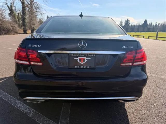 2016 Mercedes-Benz E 350 4MATIC