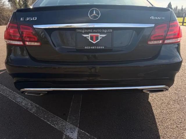 2016 Mercedes-Benz E 350 4MATIC